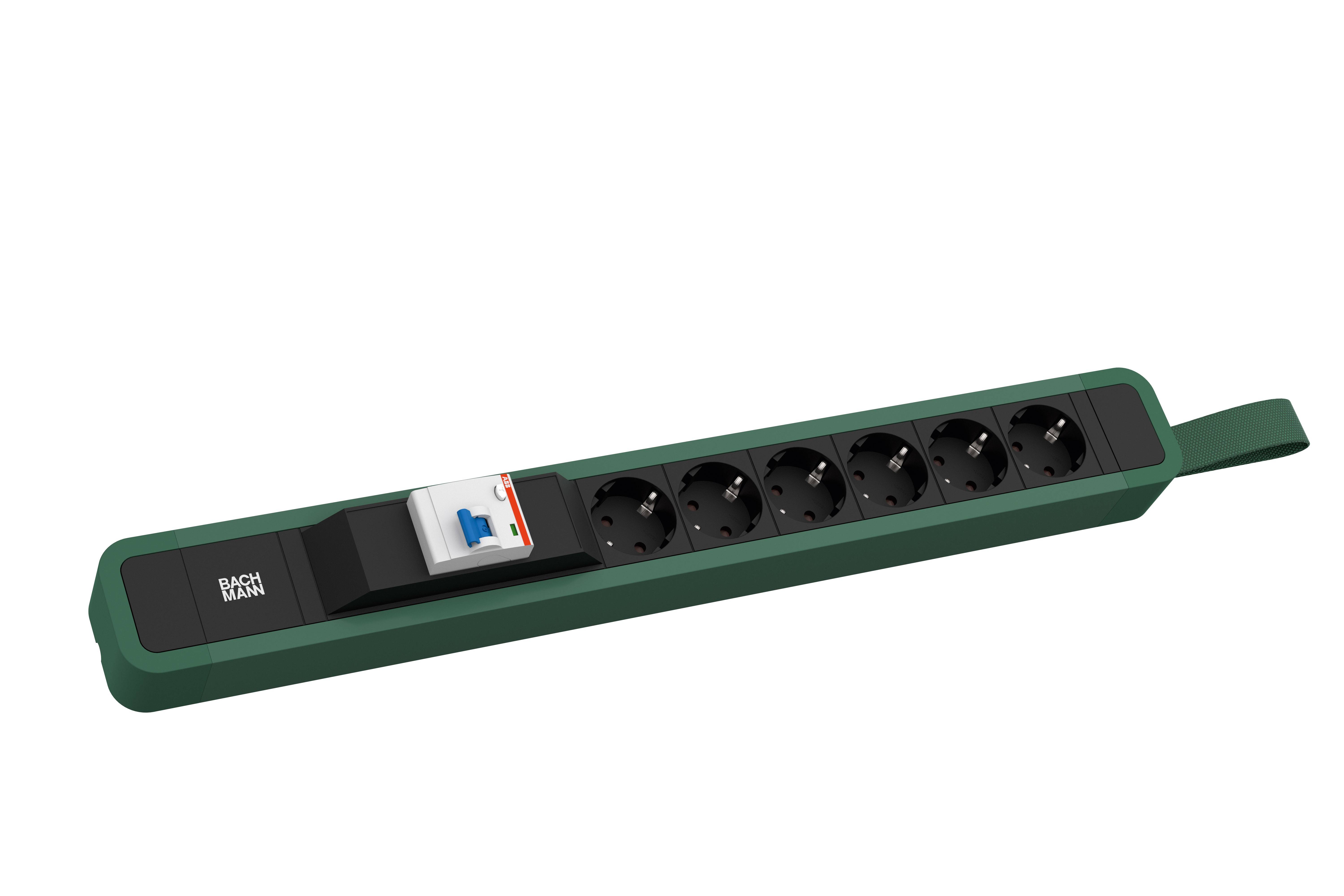 Bachmann 350214 Steckdosenleiste Schwarz 1St.