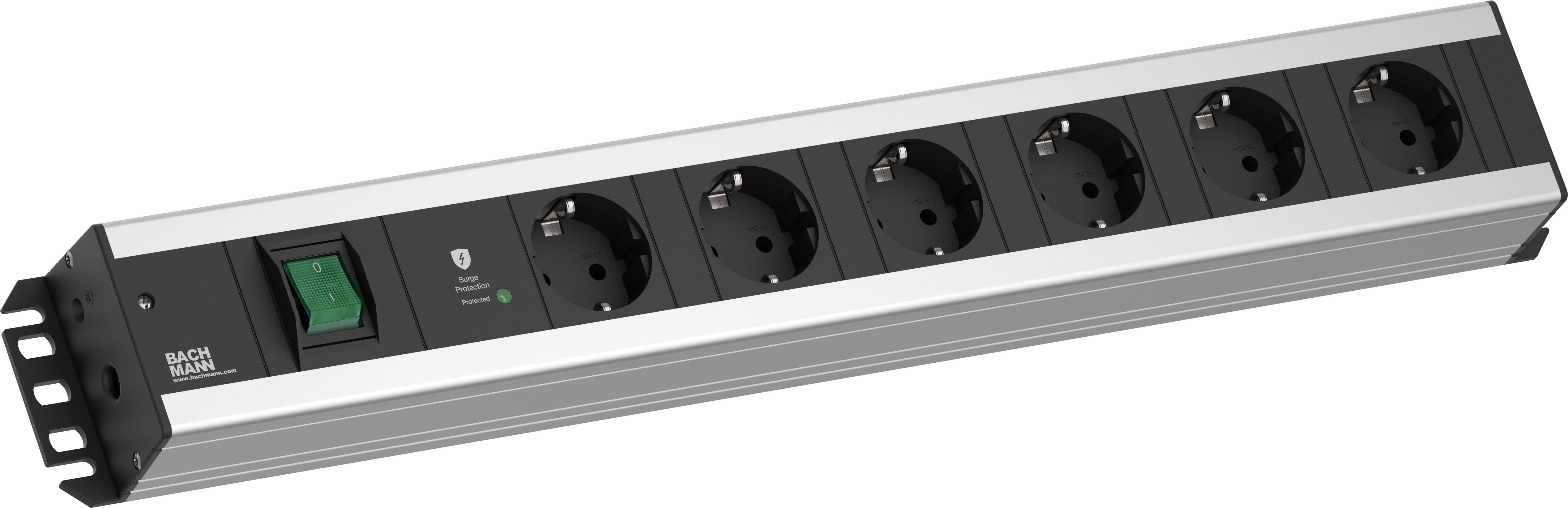 Bachmann 300095 Steckdosenleiste Grau 1St.