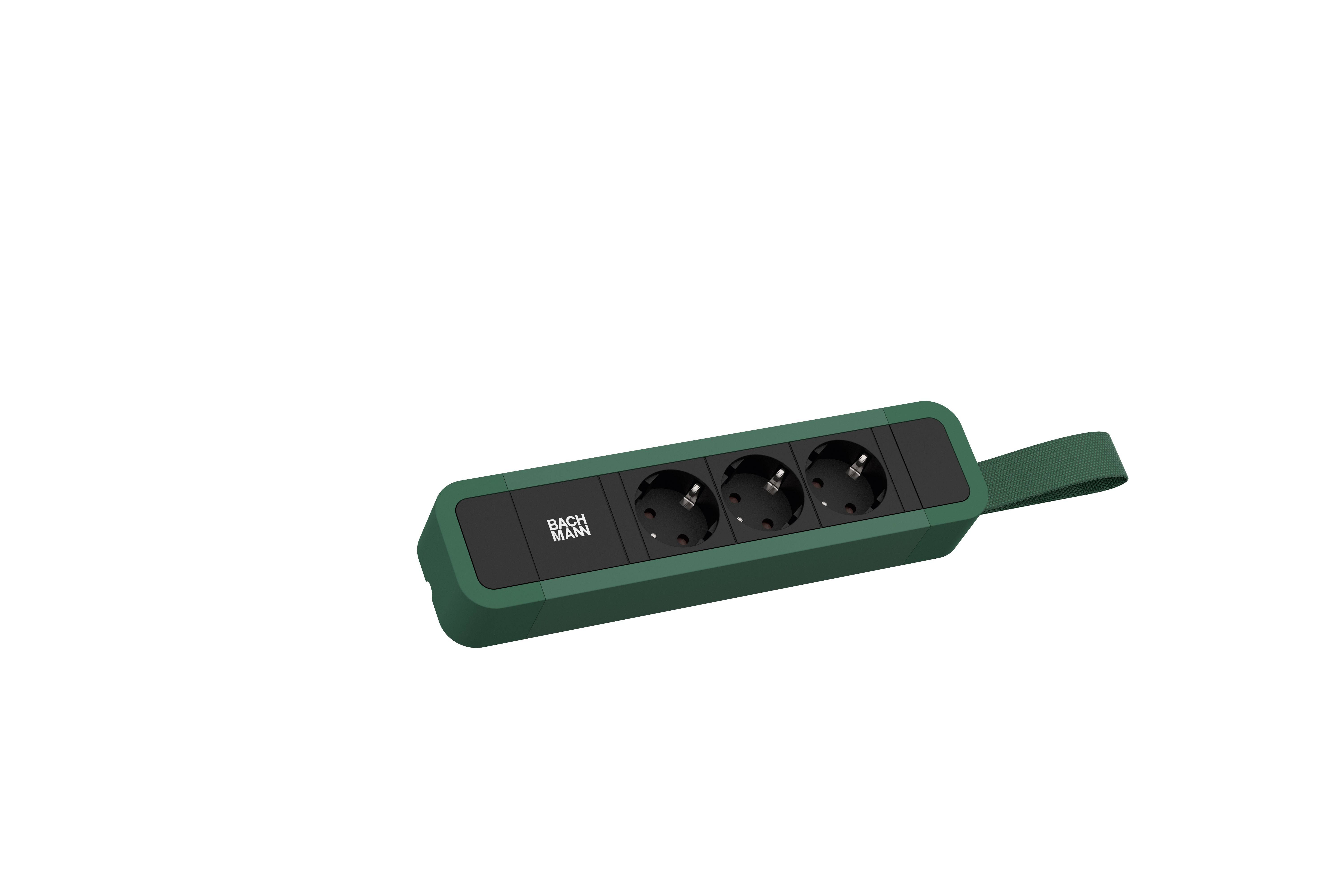 Bachmann 350216 Steckdosenleiste Grün 1St.