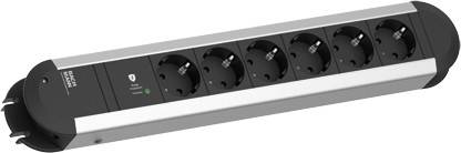 Bachmann 331016 Steckdosenleiste Aluminium 1St.