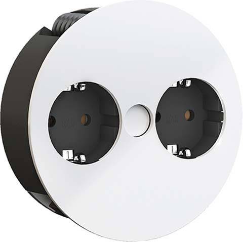 Bachmann 931250 Steckdosenleiste Weiß 1St.