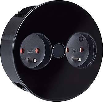 Bachmann 931152 Steckdosenleiste Schwarz 1St.