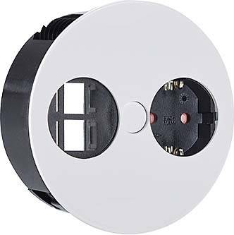 Bachmann 931233 Steckdosenleiste Weiß 1St.