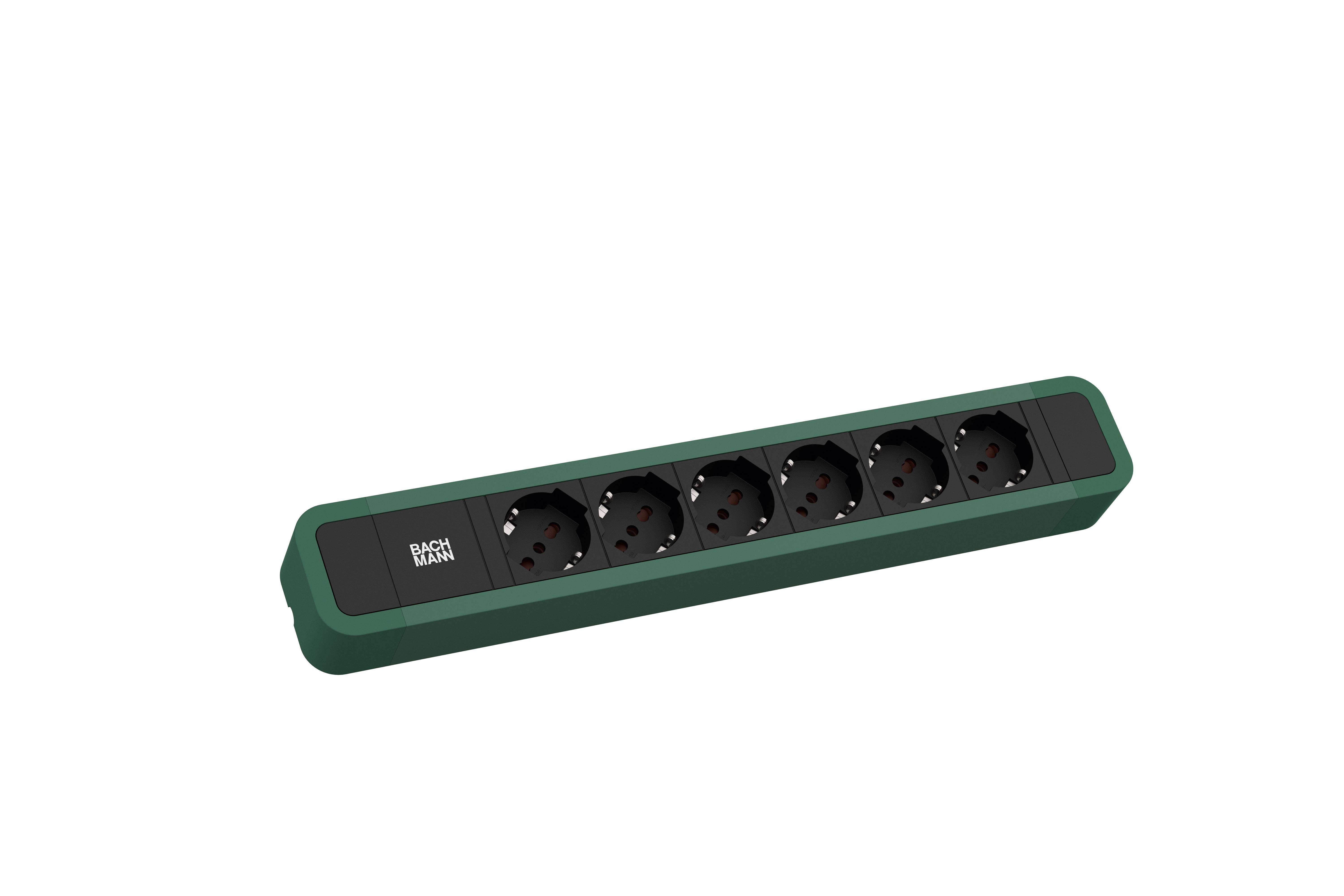 Bachmann 350231 Steckdosenleiste Grün 1St.