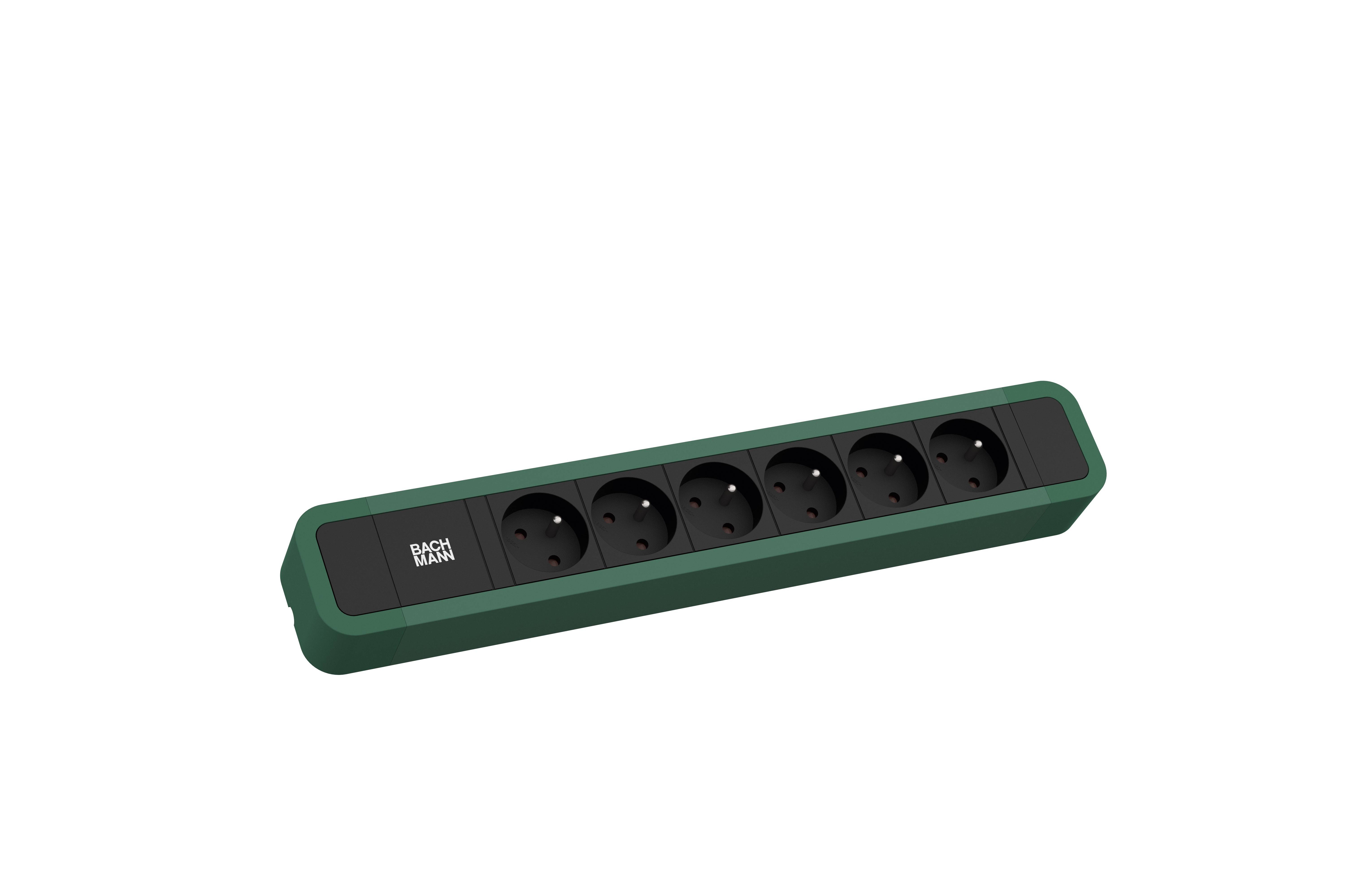 Bachmann 350223 Steckdosenleiste Grün 1St.