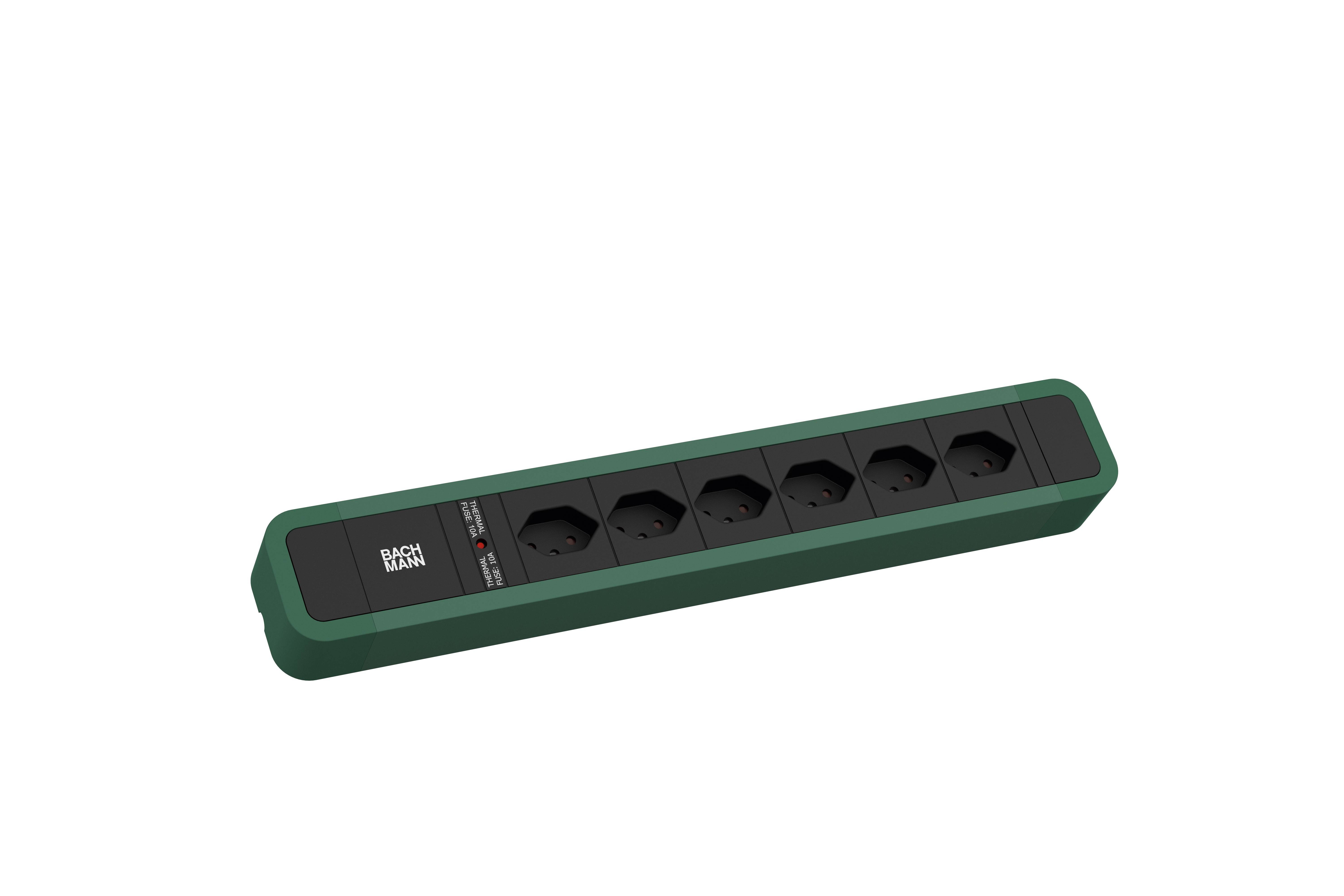 Bachmann 350227 Steckdosenleiste Grün 1St.