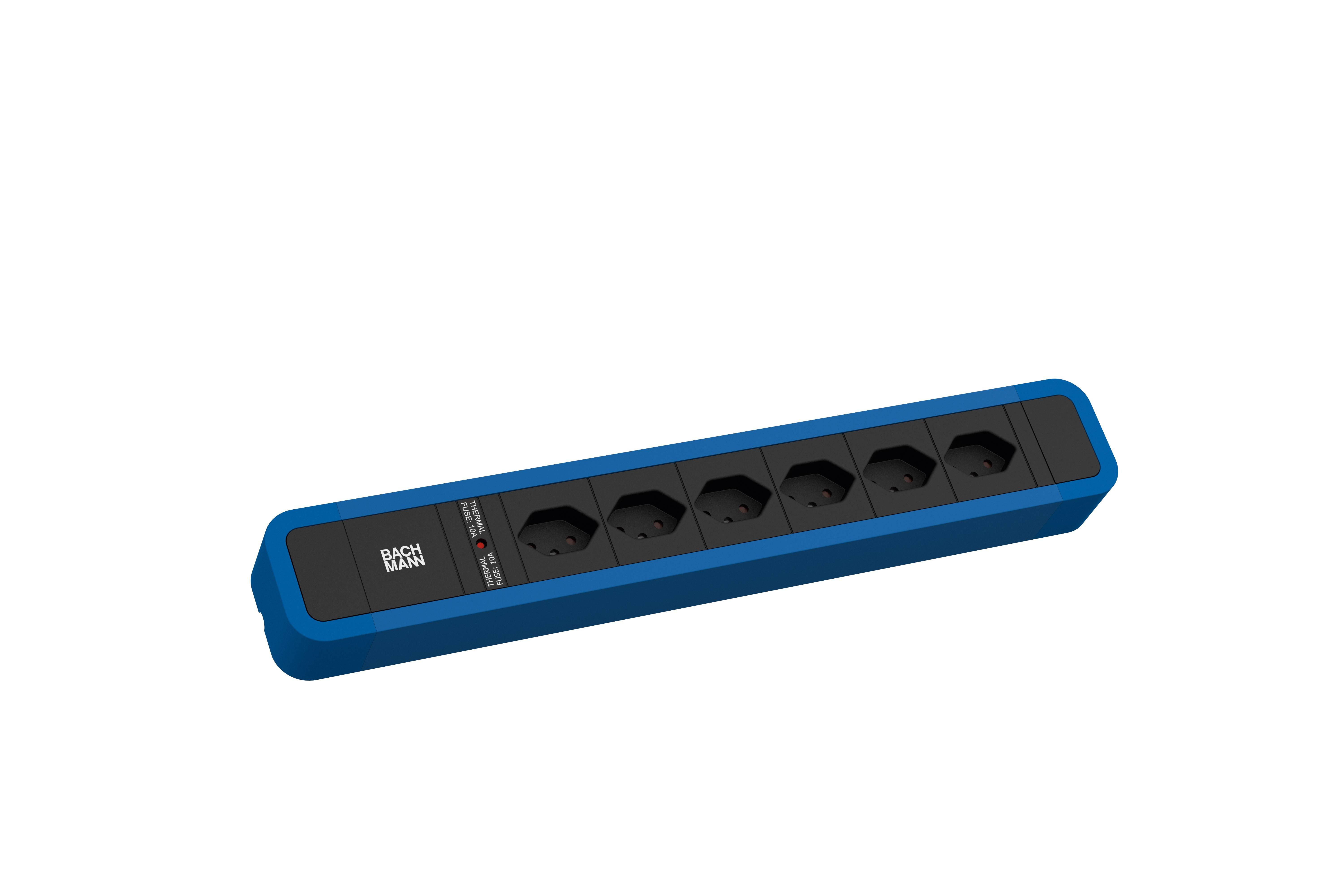 Bachmann 350327 Steckdosenleiste Blau 1St.