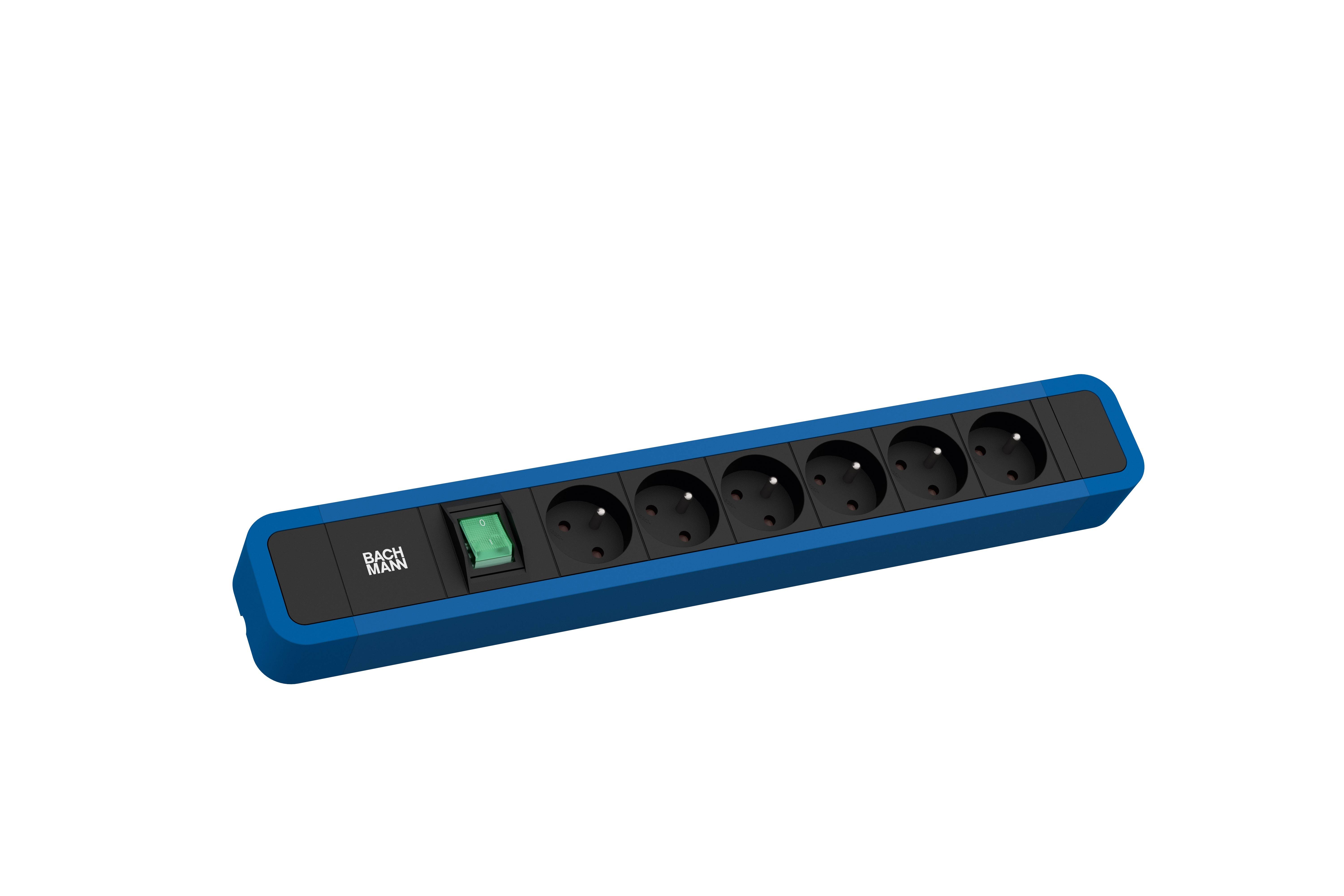 Bachmann 350322 Steckdosenleiste Blau 1St.