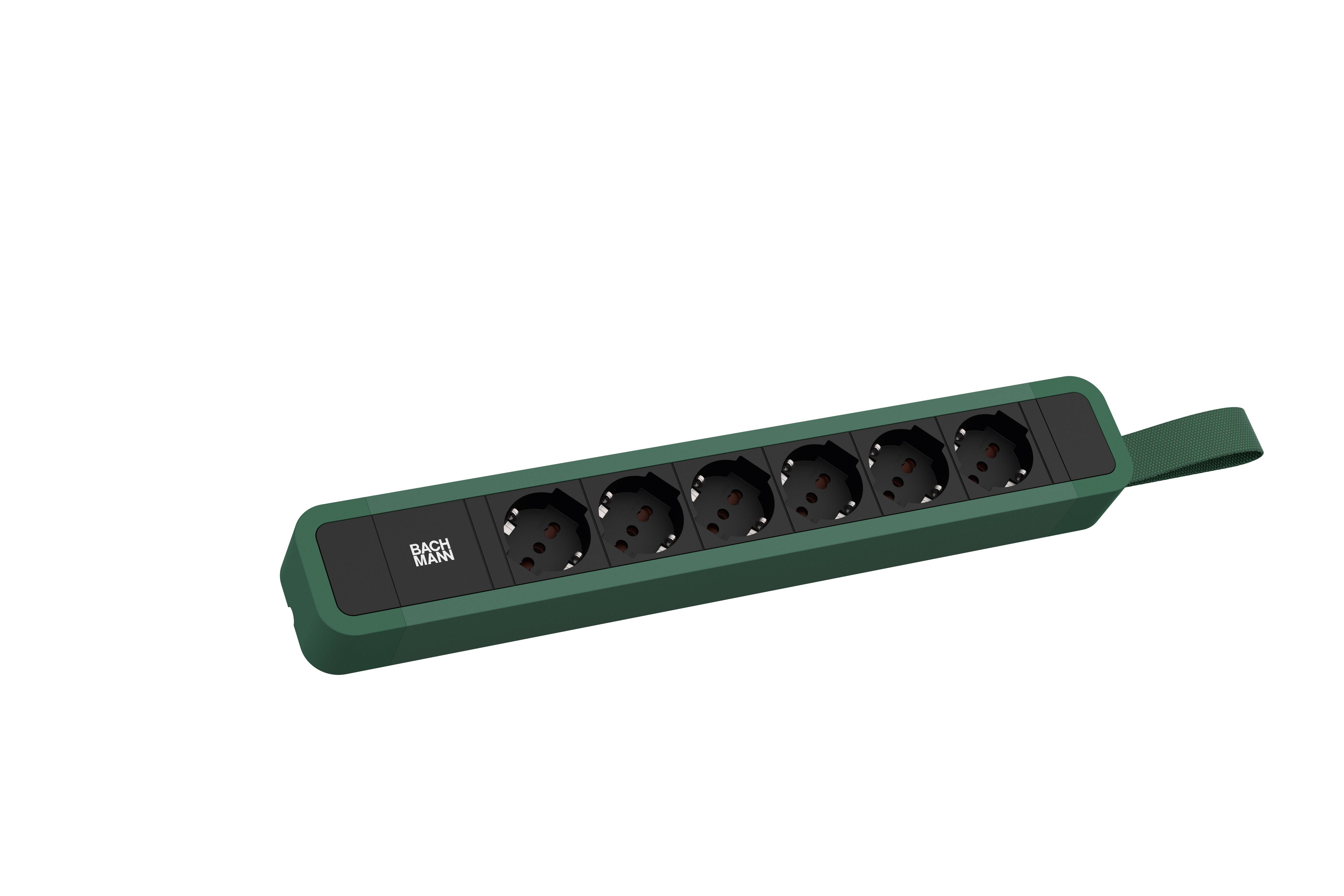 Bachmann 350247 Steckdosenleiste Grün 1St.