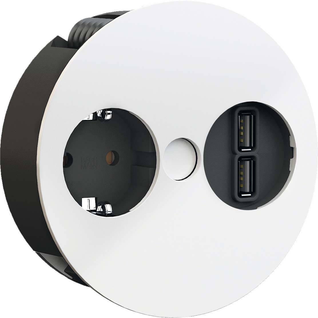 Bachmann 931231 Steckdosenleiste Weiß 1St.