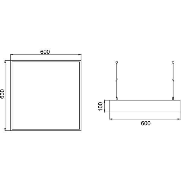 Brumberg 13730184 13730184 LED-Pendelleuchte LED ohne Schwarz