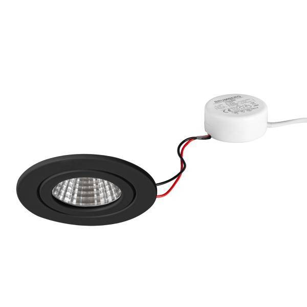 Brumberg 40375083 40375083 LED-Einbauleuchte LED 6W Schwarz