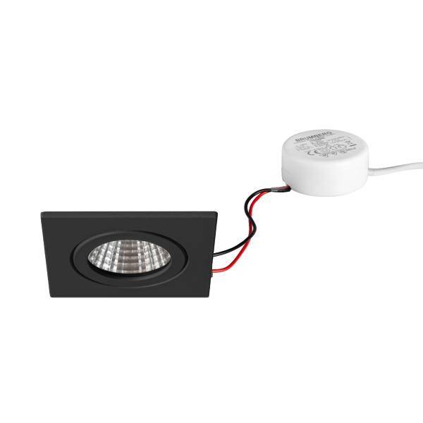 Brumberg 40376083 40376083 LED-Einbauleuchte LED 6W Schwarz
