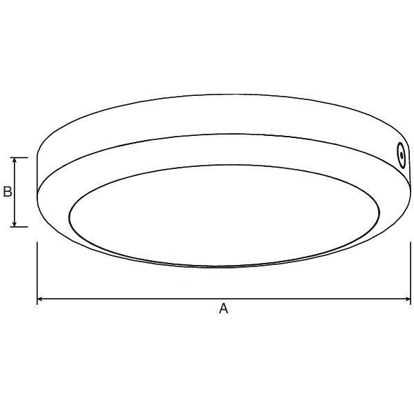 Brumberg 32040074 32040074 LED-Deckenleuchte LED 15W Weiß