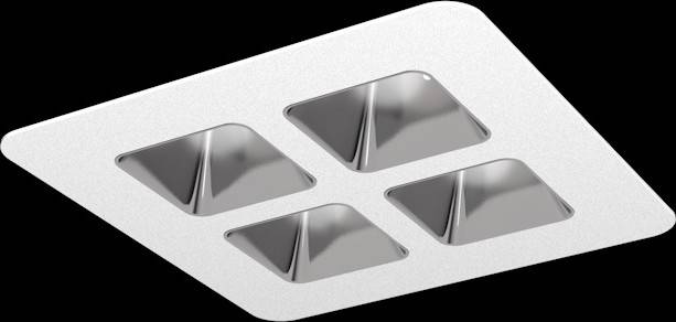 RIDI SPG0320225AH SPG0320225AH LED-Einbauleuchte LED 13W Weiß