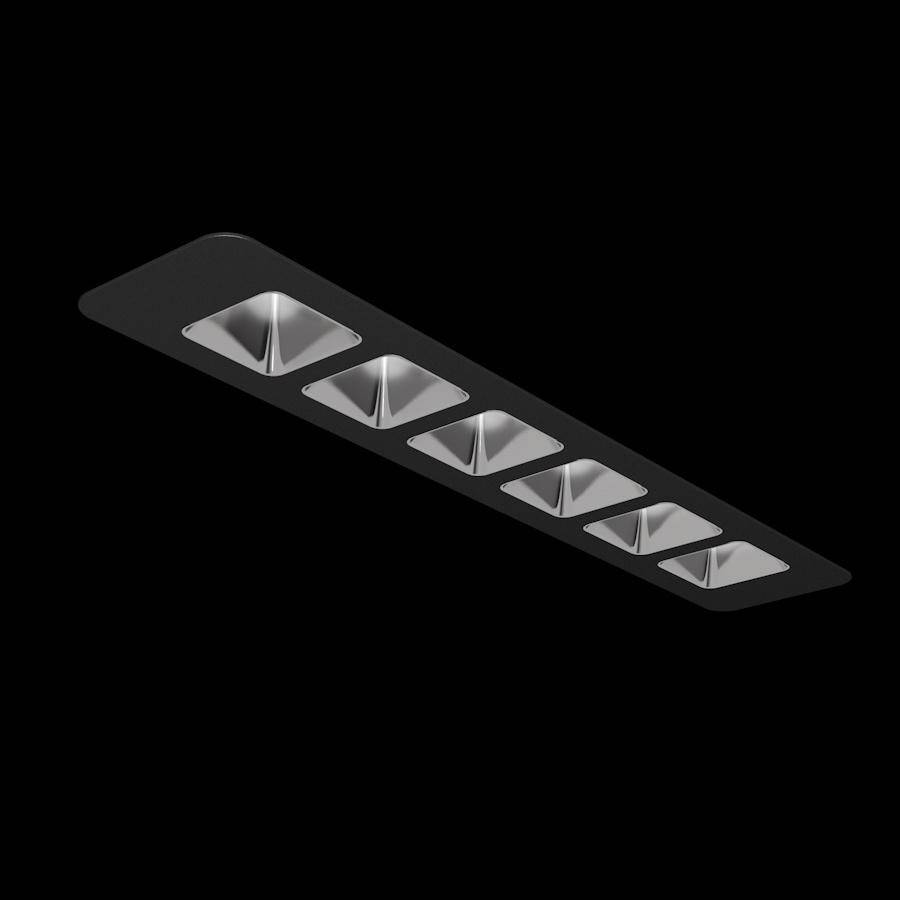 RIDI SPG0320218AQ SPG0320218AQ LED-Einbauleuchte LED 21W Schwarz