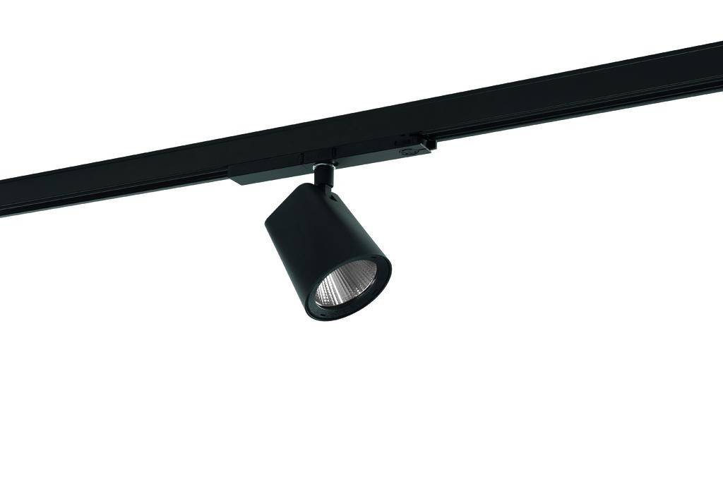 RIDI 0322089AQ 0322089AQ Hochvolt-Schienensystem-Leuchte LED Schwarz
