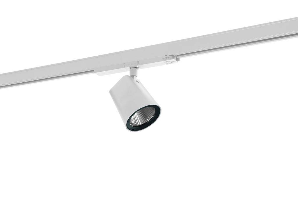 RIDI 0322084AQ 0322084AQ Hochvolt-Schienensystem-Leuchte LED Schwarz