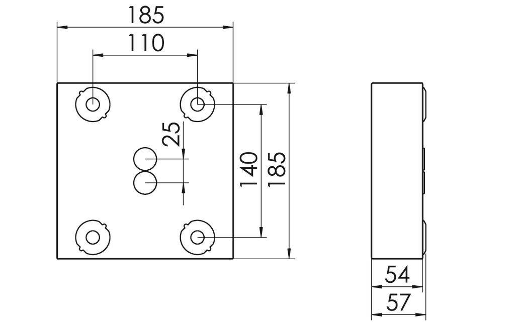 RIDI SPG0330242AQ SPG0330242AQ LED-Deckenleuchte LED Schwarz