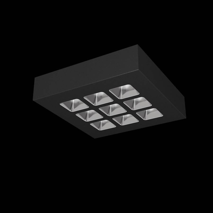 RIDI SPG0320245AQ SPG0320245AQ LED-Deckenleuchte LED Schwarz