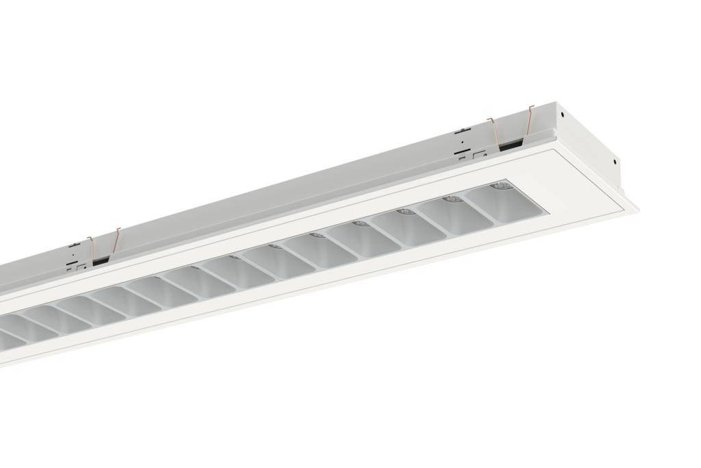 RIDI 828125 828125 LED-Einbauleuchte LED 38W Weiß