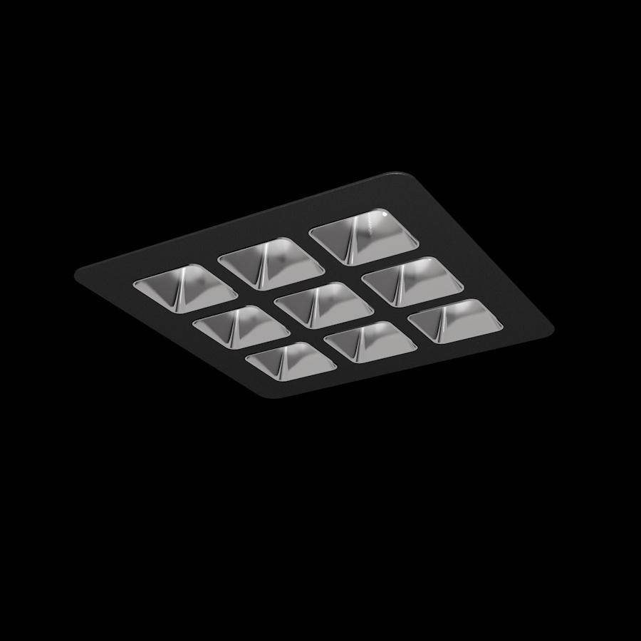 RIDI SPG0330228AQ SPG0330228AQ LED-Einbauleuchte LED 25W Schwarz