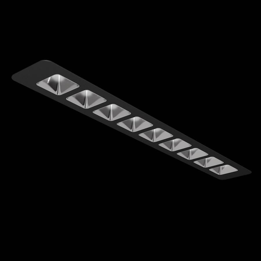 RIDI SPG0330221AQ SPG0330221AQ LED-Einbauleuchte LED 31W Schwarz