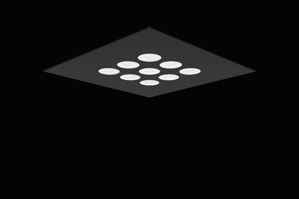 RIDI SPG0330267AQ SPG0330267AQ LED-Einbauleuchte LED 19W Schwarz