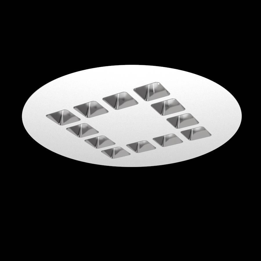 RIDI SPG0320240AH SPG0320240AH LED-Einbauleuchte LED 34W Weiß