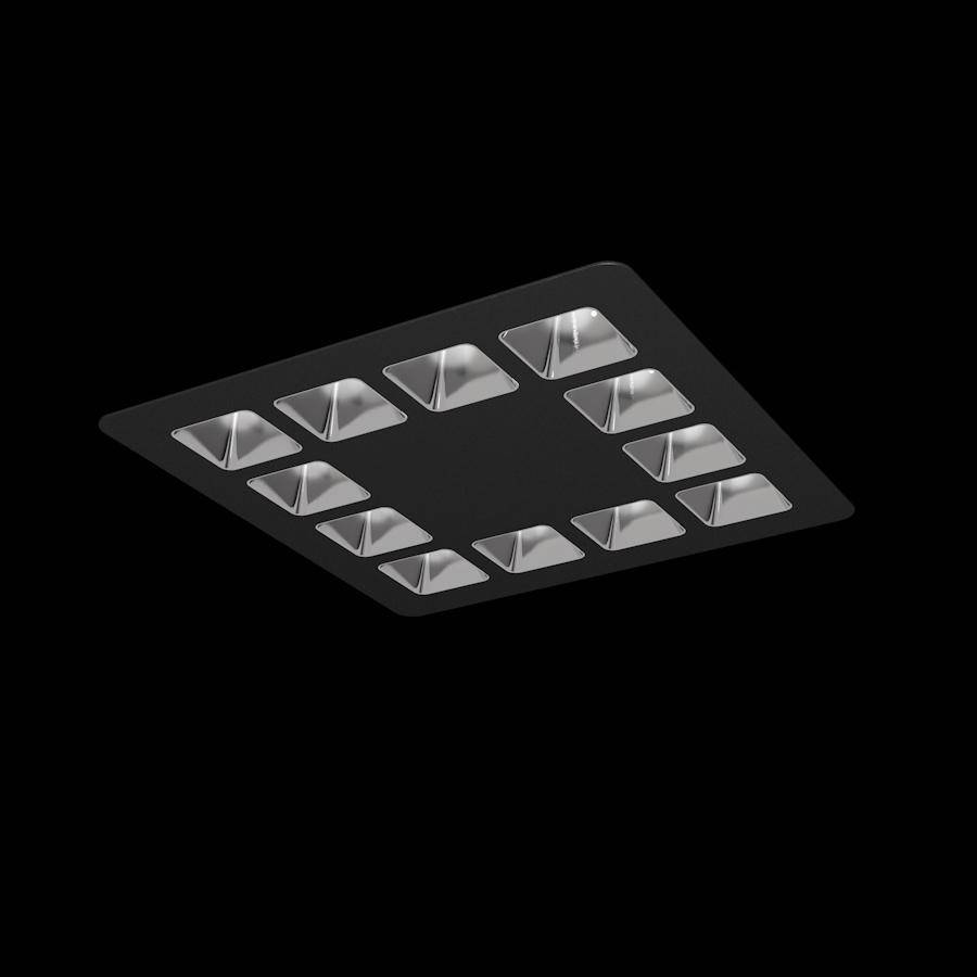 RIDI SPG0320231AQ SPG0320231AQ LED-Einbauleuchte LED 34W Schwarz