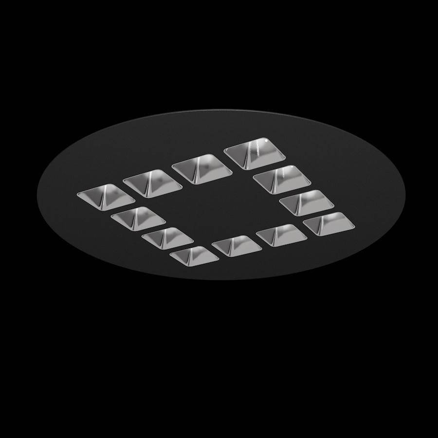 RIDI SPG0330239AQ SPG0330239AQ LED-Einbauleuchte LED 34W Schwarz