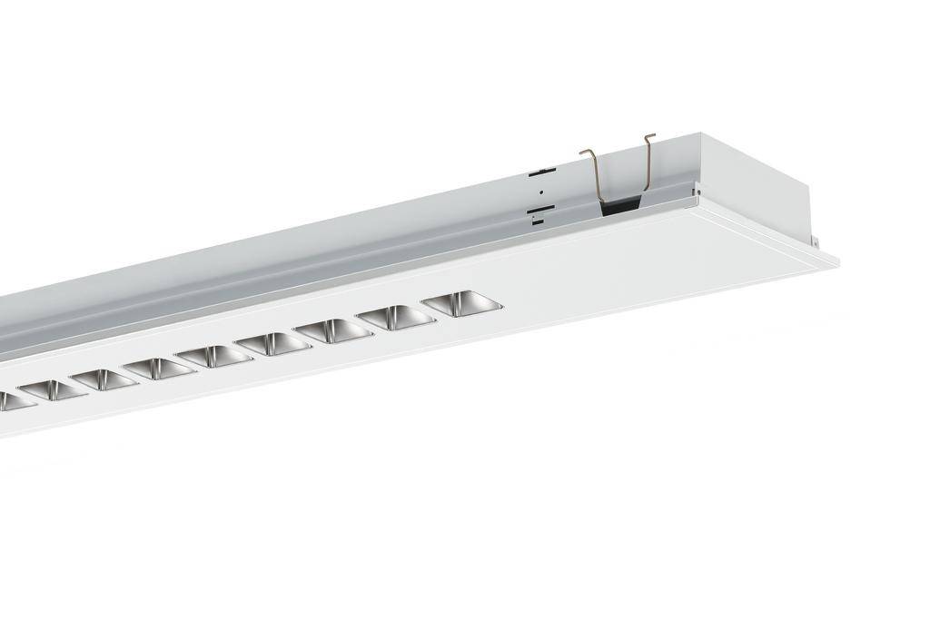 RIDI 827839 827839 LED-Einbauleuchte LED 44W Weiß