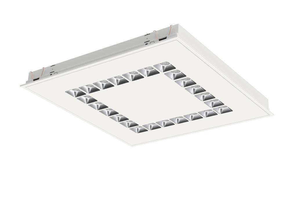 RIDI 838144 838144 LED-Einbauleuchte LED 37W Weiß