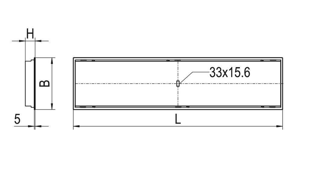 RIDI 827802 827802 LED-Einbauleuchte LED 44W Weiß