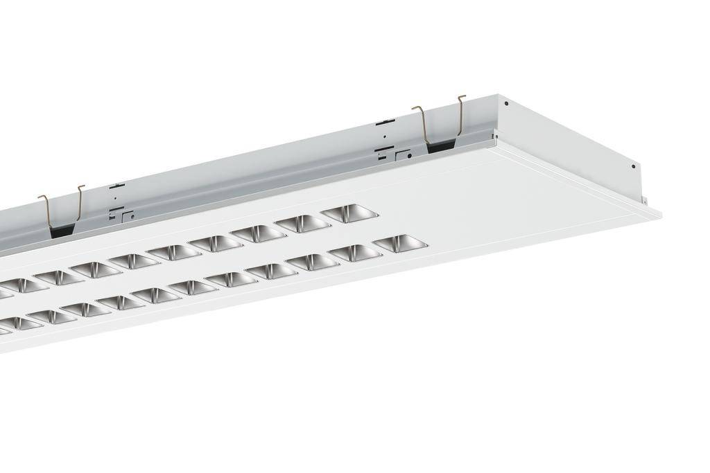 RIDI 827887 827887 LED-Einbauleuchte LED 58W Weiß