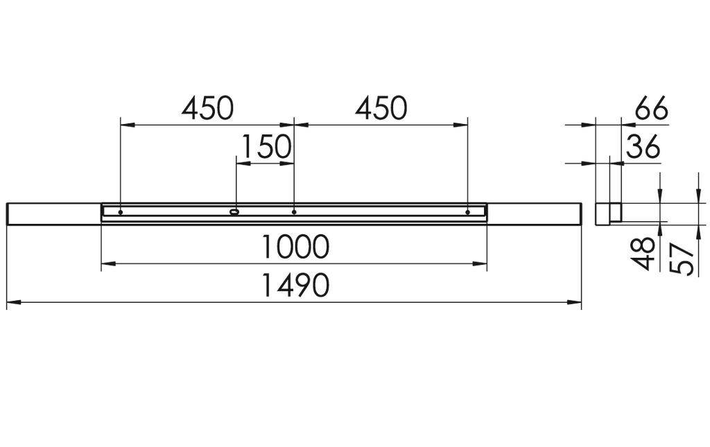 RIDI SPG0630166AQ SPG0630166AQ LED-Wandleuchte LED Schwarz