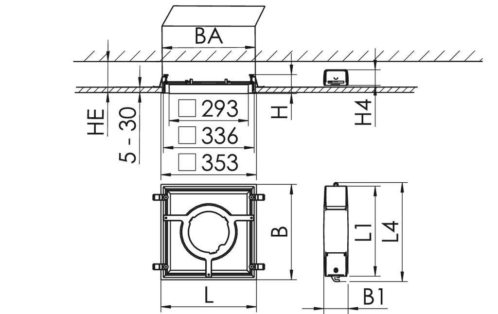 RIDI SPG0830029AH SPG0830029AH LED-Einbauleuchte LED 25W Weiß