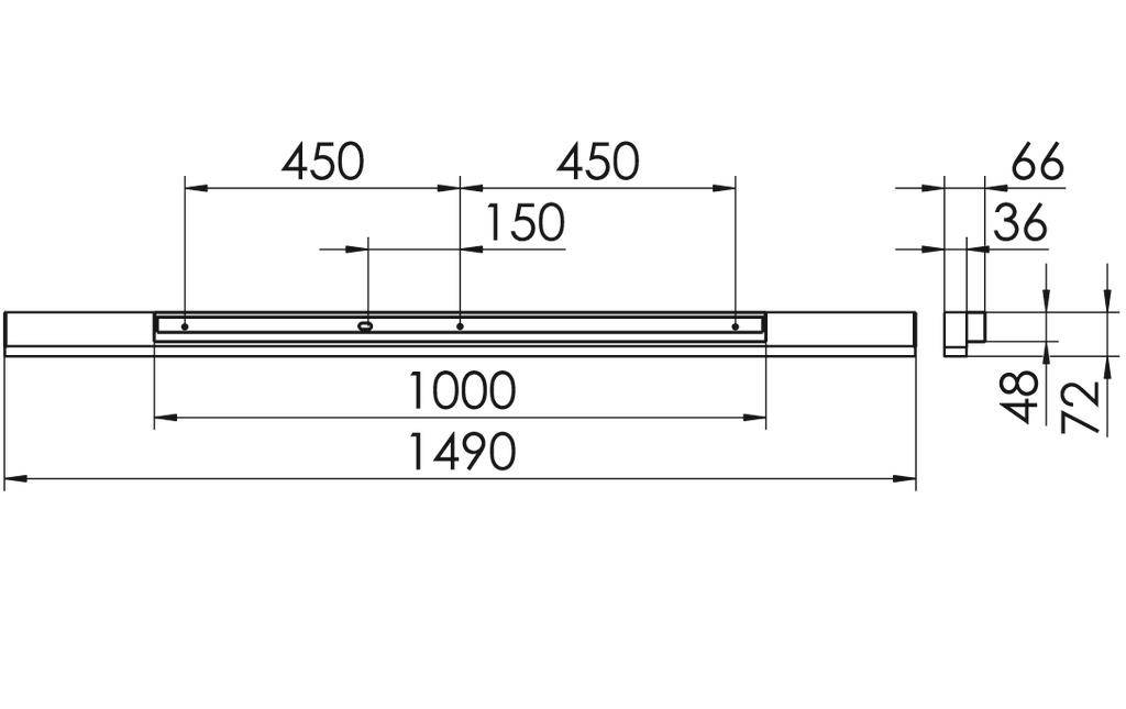 RIDI SPG0630171AH SPG0630171AH LED-Wandleuchte LED Weiß