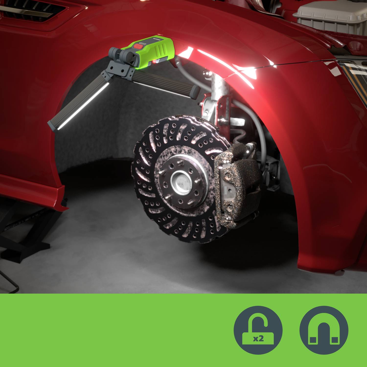 Philips Automotive X30BONNX1 Xperion 3000 Bonnet LED Motorhaubenleuchte akkubetrieben 1200lm