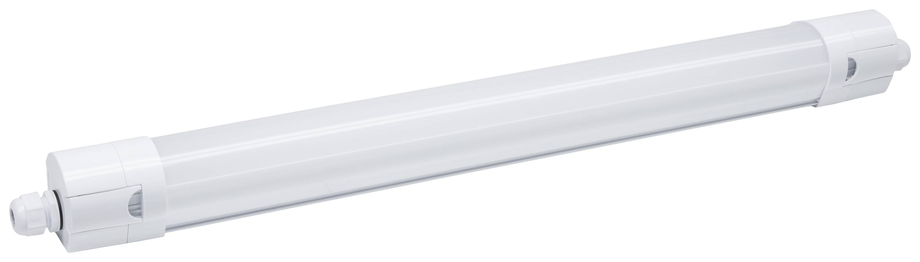 EnovaLite PRO Feuchtraum-Wannenleuchte, LED-Feuchtraum-Wannenleuchte, LED-Lichtleiste EEK: E (A - G) LED 18 W Neutralweiß Weiß