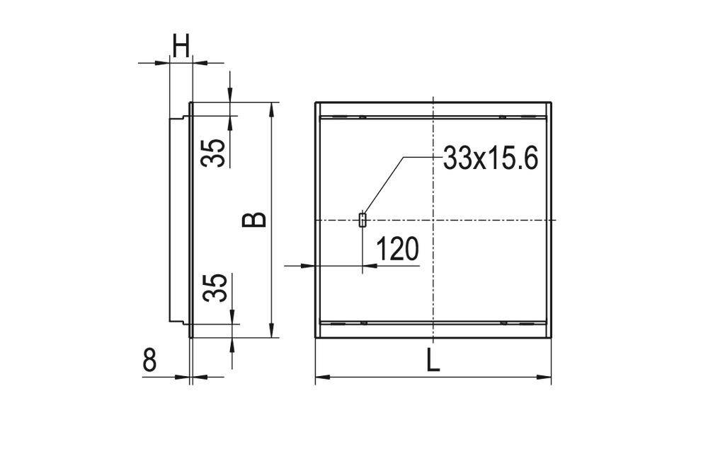 RIDI 837789 837789 LED-Einbauleuchte LED 21W Weiß