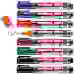 Edding 4-360-8-S2999 Set de marqueurs pour tableau blanc noir, rouge, bleu, vert, orange, marron, violet 8 pc(s)