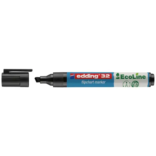 Edding 4-32001 Flipchartmarker Keilspitze 1 - 5 mm Schwarz Edding 4-32001 Flipchartmarker Keilspitze 1 - 5 mm Schwarz