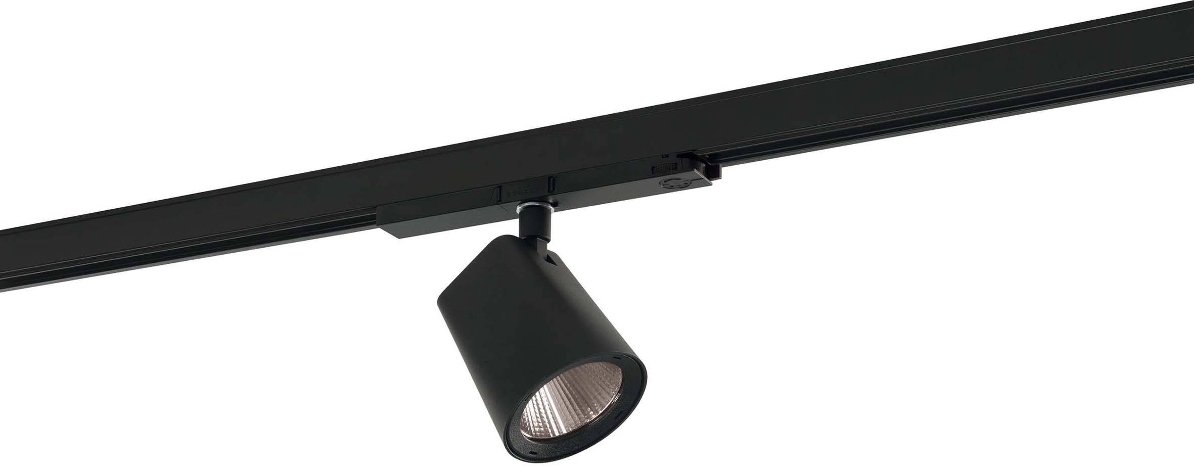 RIDI 0321994AQ 0321994AQ Hochvolt-Schienensystem-Leuchte LED Schwarz