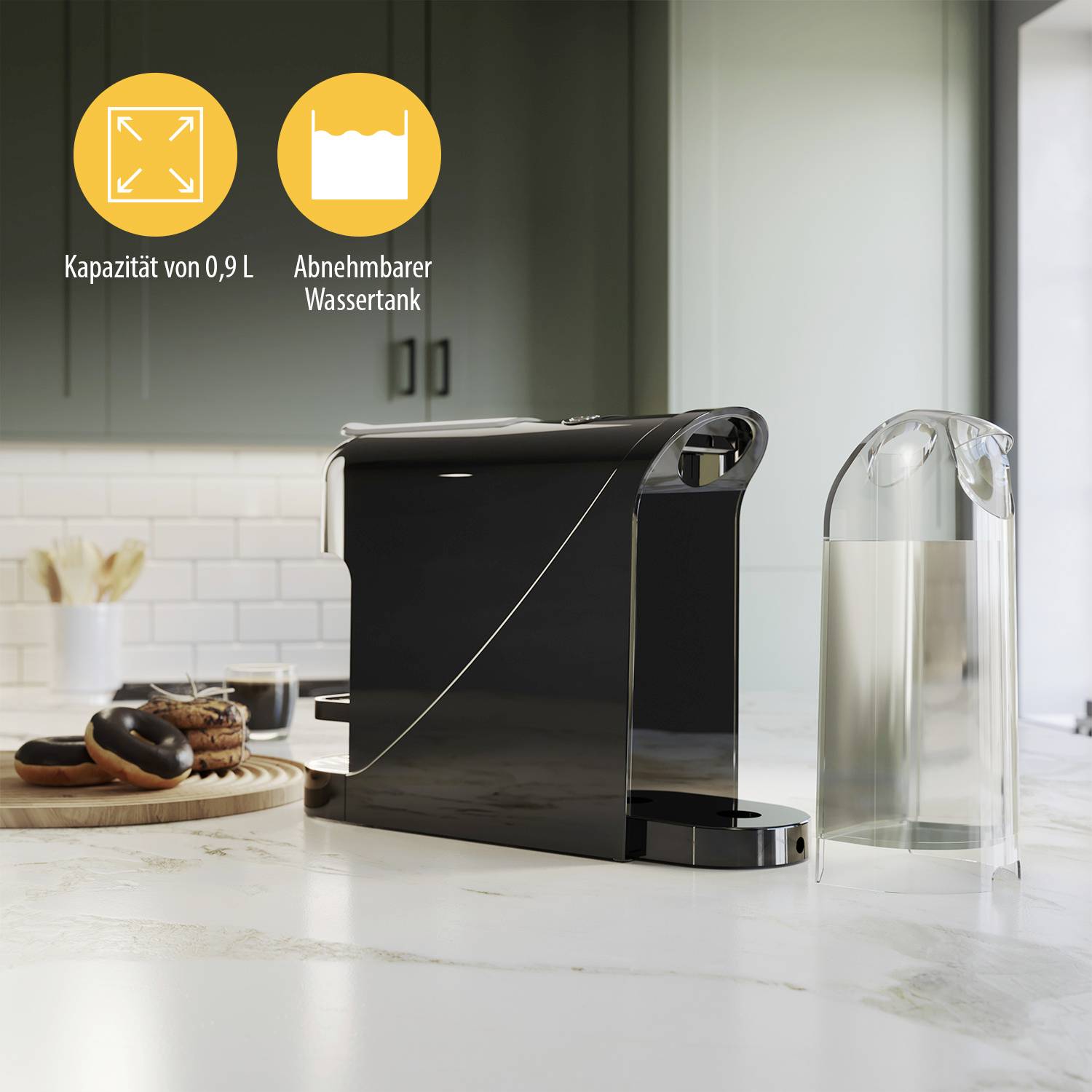 Tristar CM-2300 Kapselmaschine Schwarz