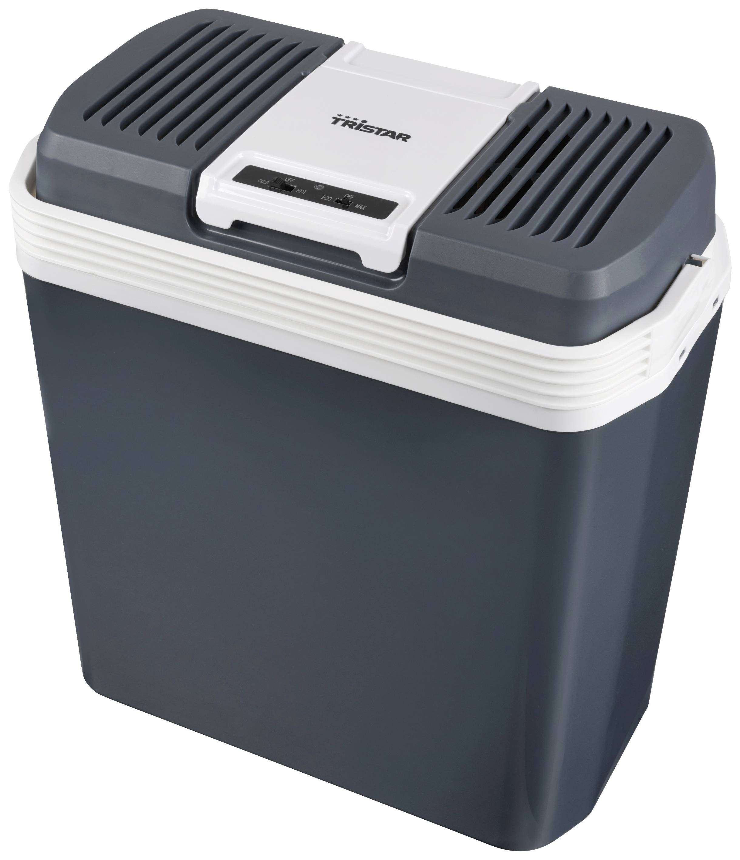Tristar KB-7520 Kühlbox & Heizbox EEK: E (A - G) Thermoelektrisch 230 V, 12V Schwarz, Grau 20l bis 18°C unter Umgebungstemperatur