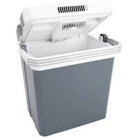Tristar KB-7530 Kühlbox & Heizbox EEK: E (A - G) Thermoelektrisch 12 V, 230V Grau, Weiß 30l bis 18°C unter Umgebungstemperatur Tristar KB-7530 Kühlbox & Heizbox EEK: E (A - G) Thermoelektrisch 12 V, 230V Grau, Weiß 30l bis 18°C unter Umgebungstemperatur