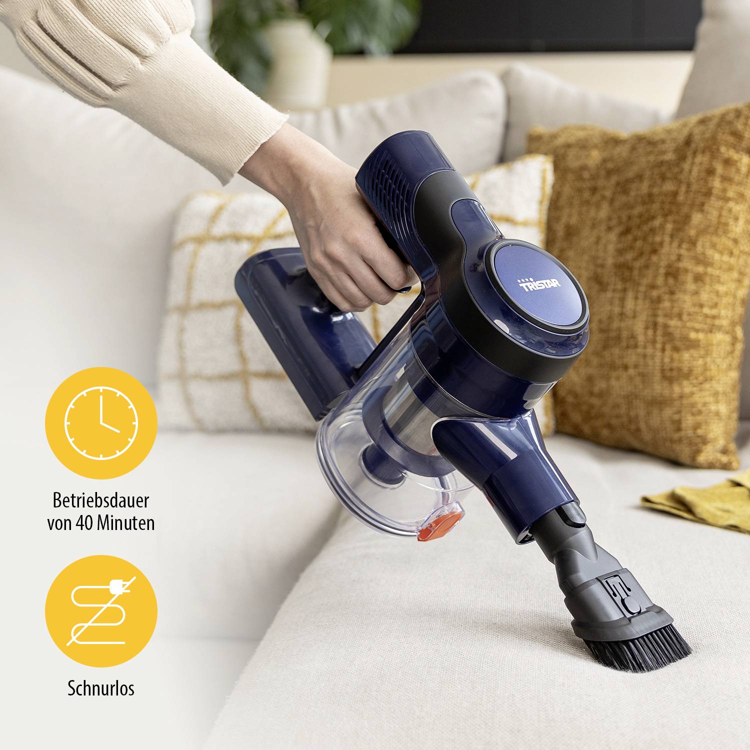 Tristar SZ-2360 Akku-Handstaubsauger 150W
