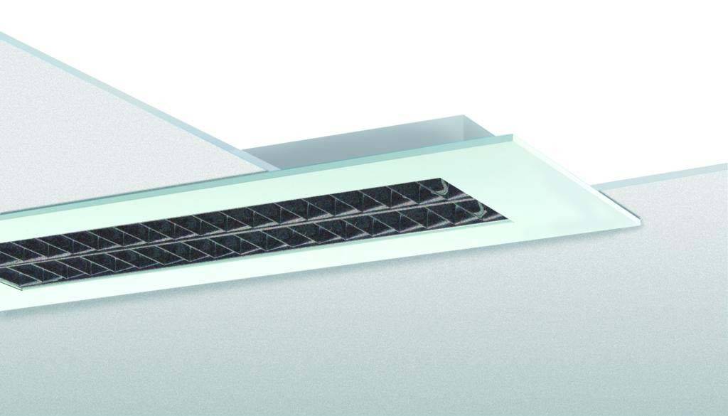 RIDI 860438 860438 LED-Einbauleuchte LED 68W Weiß