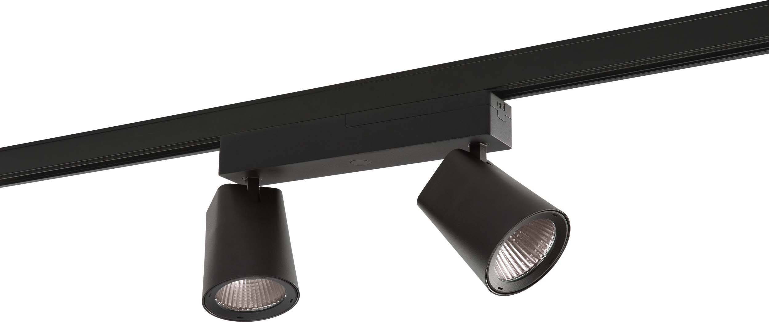 RIDI 0321984AQ 0321984AQ Hochvolt-Schienensystem-Leuchte LED Schwarz